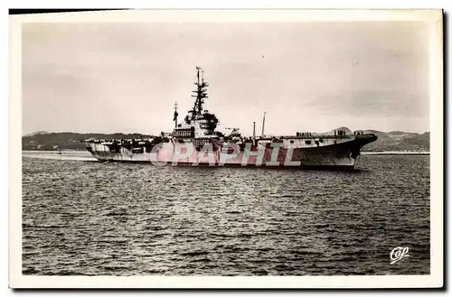 Moderne Karte Bateau Guerre Porte Avions Arromanches