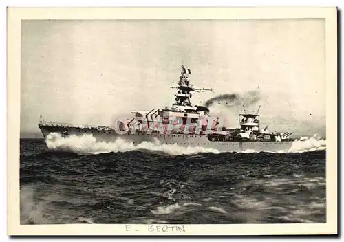 Cartes postales Bateau Guerre E Bertin