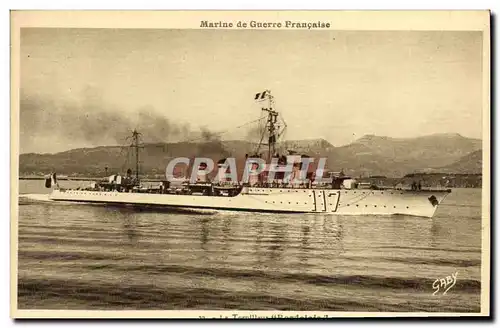 Cartes postales Bateau Guerre Marine de Guerre Francaise Torpilleur Bordelais