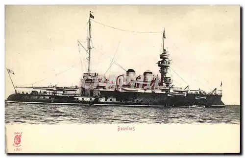 Cartes postales Bateau Guerre Bouvines