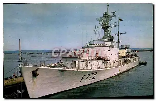 Moderne Karte Bateau Guerre La Bretagne L Escorteur rapide Le Breton