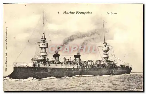 Cartes postales Bateau Guerre Marine francaise Le Bruix