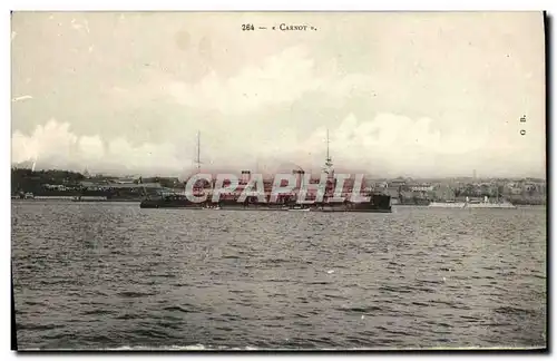 Ansichtskarte AK Bateau Guerre Carnot