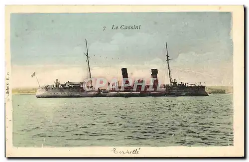 Cartes postales Bateau Guerre Le Cassini