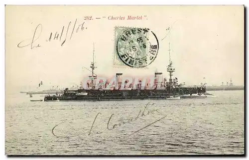 Cartes postales Bateau Guerre Le Chartes Martel