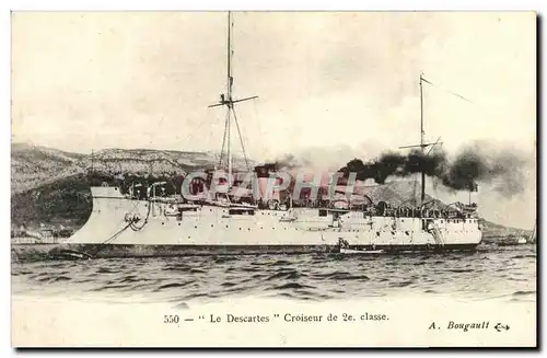 Cartes postales Bateau Guerre Marine Militaire Francaise Le Desaix Croiseur Cuirasse de 2eme classe