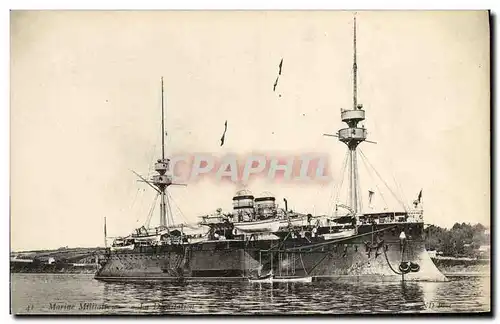 Cartes postales Bateau Guerre La degustation