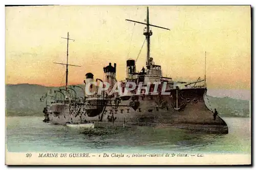 Ansichtskarte AK Bateau Guerre Marine De Guerre Du Chayla Croiseur Cuirasse