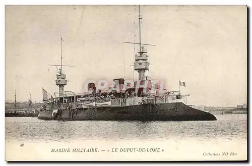 Ansichtskarte AK Bateau Guerre Marine Militaire Le Dupuy De Lome