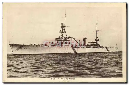 Cartes postales Bateau Guerre Duquesne