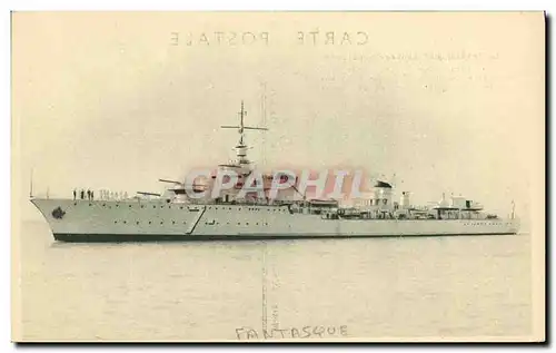 Cartes postales Bateau Guerre Fantasque