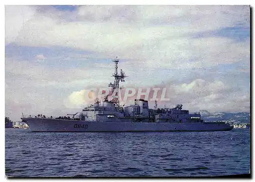 Cartes postales moderne Bateau Guerre Georges Leygues Corvette mise en service en 1969