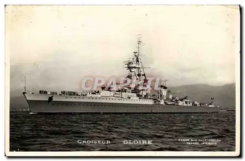 Cartes postales Bateau Guerre Croiseur Cloire