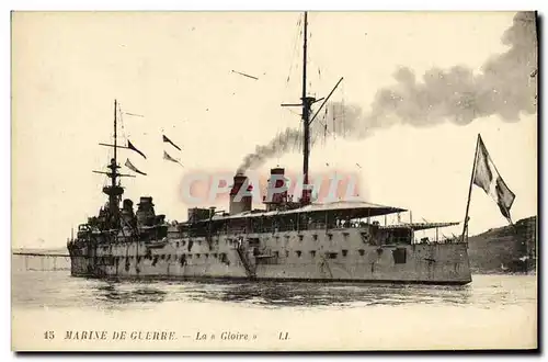 Ansichtskarte AK Bateau Guerre Marine de guerre La Gloire