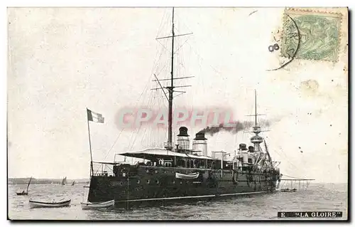 Ansichtskarte AK Bateau Guerre Marine De guerre La Gloire