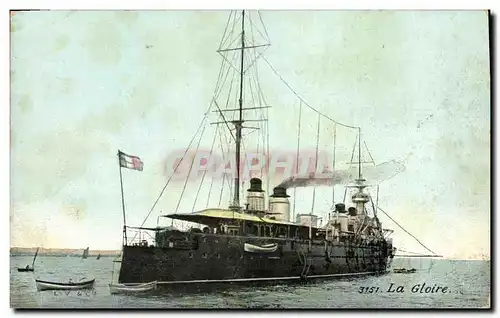 Cartes postales Bateau Guerre La Gloire