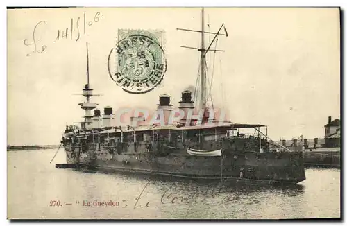 Cartes postales Bateau Guerre Le Gueydon