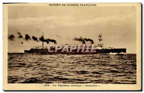 Ansichtskarte AK Bateau Guerre Marine De Guerre Francaise