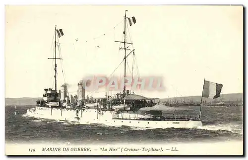 Ansichtskarte AK Bateau Guerre Marine De Guerre La Hire Contre torpilleur