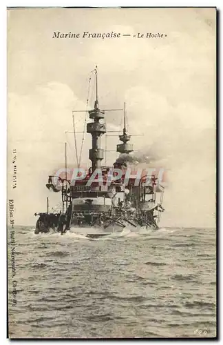 Ansichtskarte AK Bateau Guerre Marine Francaise Le Hoche