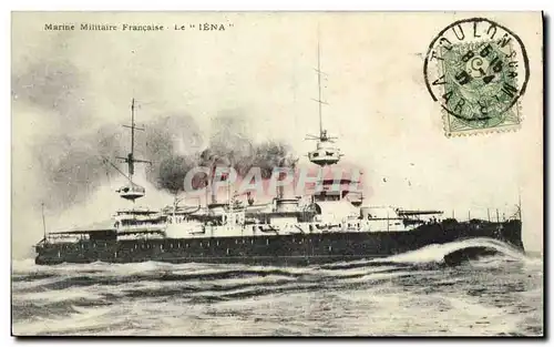 Cartes postales Marine Francaise Iena Bateau