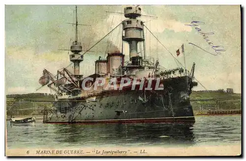 Cartes postales Bateau Guerre Marine De Guerre Le Jaureguiberry