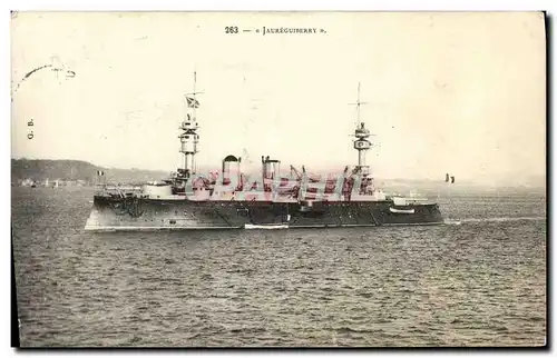 Ansichtskarte AK Bateau Guerre Jaureguiberry