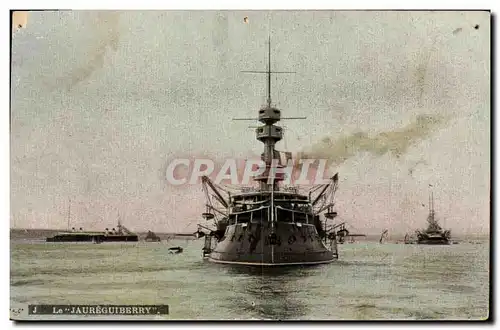 Ansichtskarte AK Bateau Guerre Le Jaureguiberry