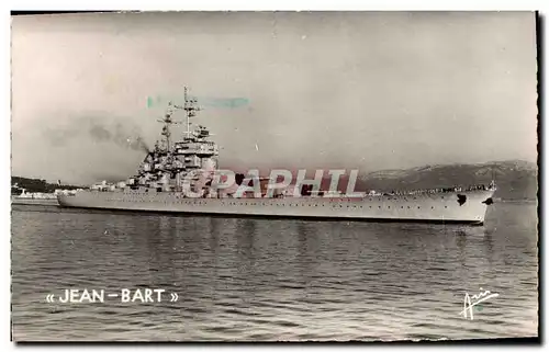 Cartes postales moderne Bateau Guerre Jean Bart Cote d Azur Toulon Le Jean Bart Batiment de Ligne