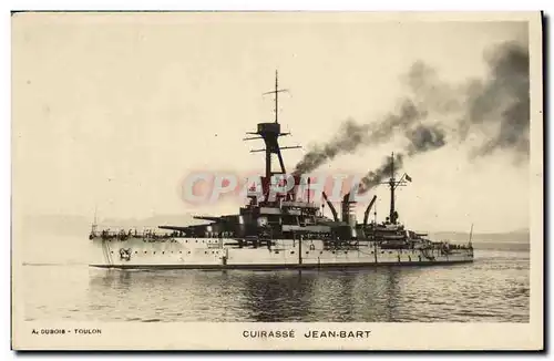 Ansichtskarte AK Bateau Guerre Cuirasse Jean Bart