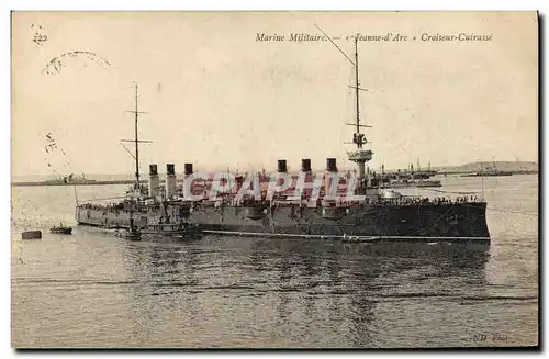 Ansichtskarte AK Bateau Marine militaire Jeanne d arc Croiseur Cuirasse