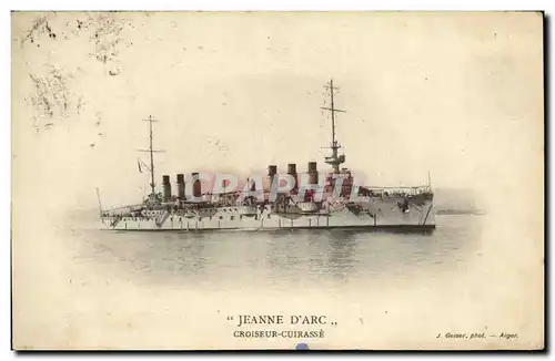 Ansichtskarte AK Bateau Marine militaire Jeanne d arc Croiseur Cuirasse