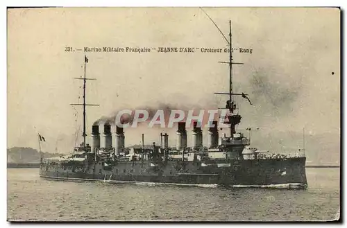 Ansichtskarte AK Bateau Marine militaire Jeanne d arc Croiseur Cuirasse