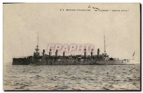 Ansichtskarte AK Bateau Marine militaire Jeanne d arc Croiseur Cuirasse