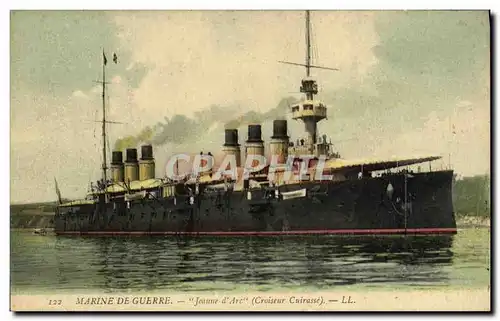 Cartes postales Bateau Croiseur Jeanne d arc