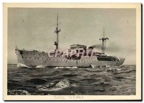 Cartes postales moderne Bateau Jules VErne Ravitailleur de sous marins