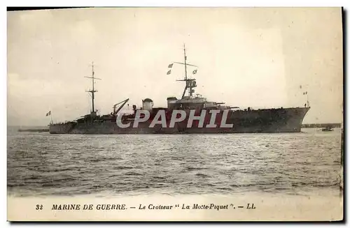 Cartes postales moderne Bateau Marine militaire francaise Croiseur Lamotte Picquet