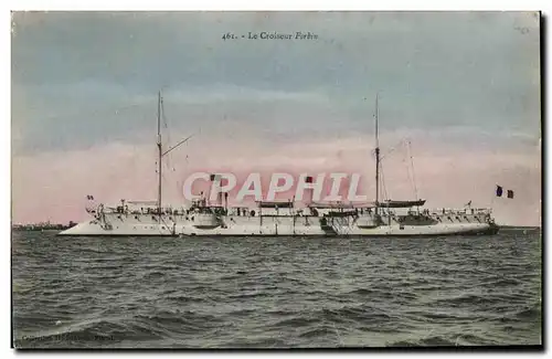 Cartes postales Bateau le croiseur Forbin