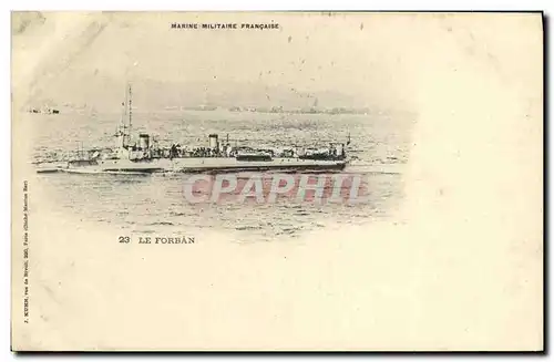 Cartes postales Bateau le Forban