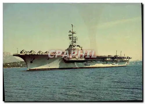 Cartes postales moderne Bateau Porte avions Foch