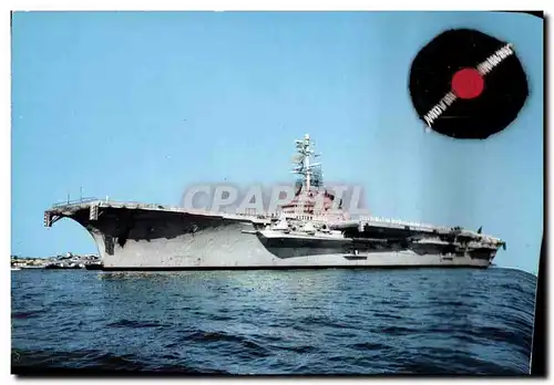 Cartes postales moderne Bateau Porte avions Foch Etendard Alize Avions