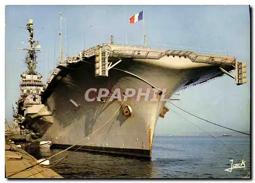 Cartes postales moderne Bateau Porte avions Foch