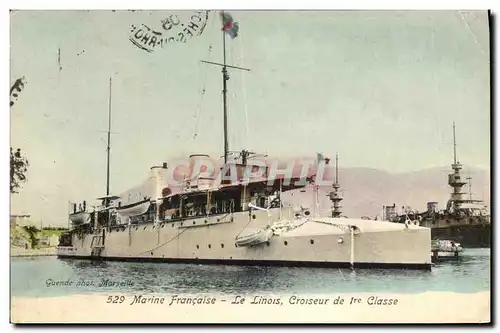 Ansichtskarte AK Bateau Le Linois Croiseur de 1ere classe