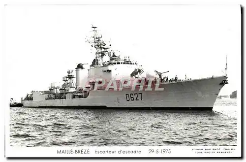 Cartes postales moderne Bateau Maille Breze Escorteur d escadre