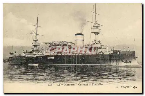 Cartes postales Bateau Marceau cuirasse d escadre