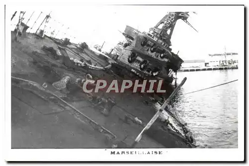 Cartes postales moderne Bateau Marseillaise Croiseur cuirasse