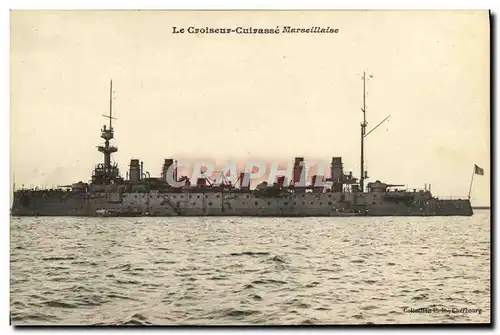 Cartes postales Bateau Marseillaise Croiseur Cuirasse