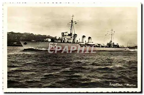 Cartes postales Bateau Torpilleur Mistral