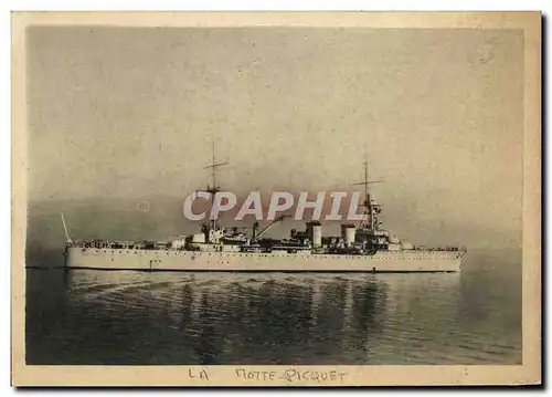 Ansichtskarte AK Bateau La motte Picquet Croiseur de 8000 tonnes