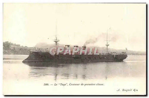 Ansichtskarte AK Bateau Guerre Le Taye croiseur de 1ere classe